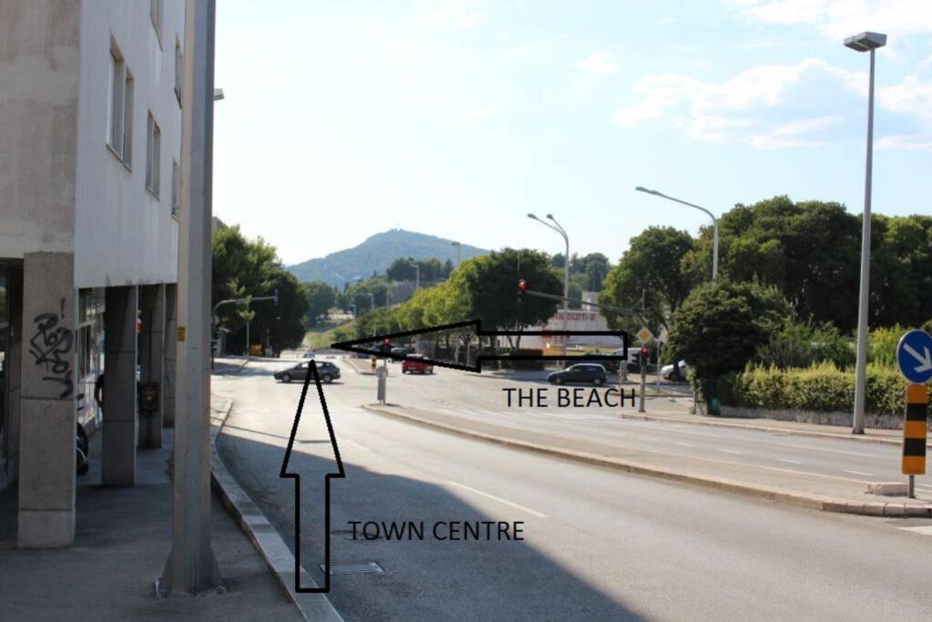 Old City/Beach 13 Minutes Away, Parking, For 4 สปลิท ภายนอก รูปภาพ